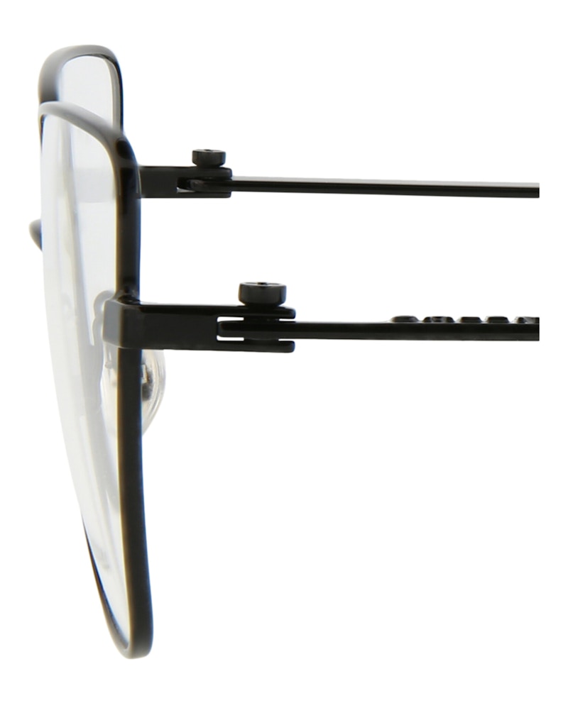 Balenciaga Cat Eye-Frame Metal Optical Frames Black Black Transparent (BB0170O-30011327-003)