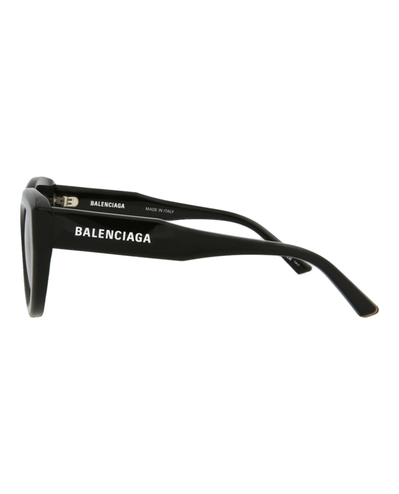 Balenciaga Cat Eye Sunglasses Black/Black/Grey (BB0073S-30008393-001)
