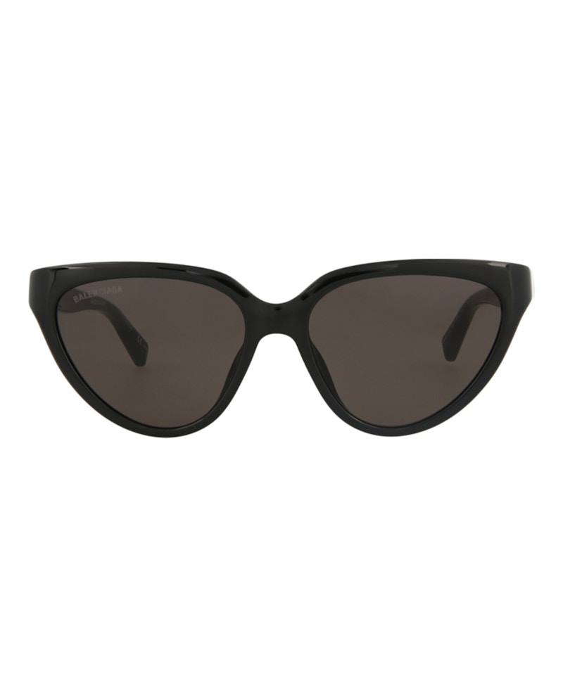 Balenciaga Cat Eye Sunglasses Black/Black/Grey (BB0149S-30011214-001)
