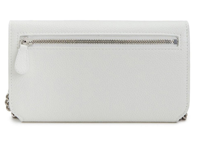 Balenciaga Chain Crossbody Bag White