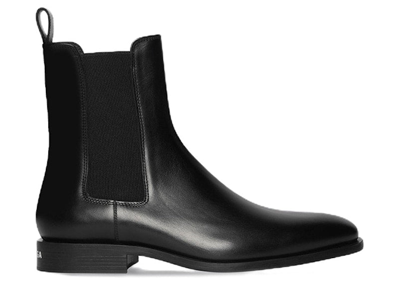 Balenciaga Chelsea Boot Black Leather