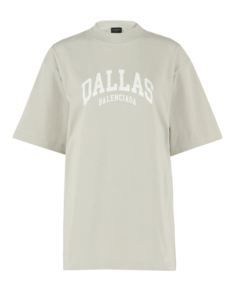 Balenciaga Cities Short Sleeve T-shirt Shell White