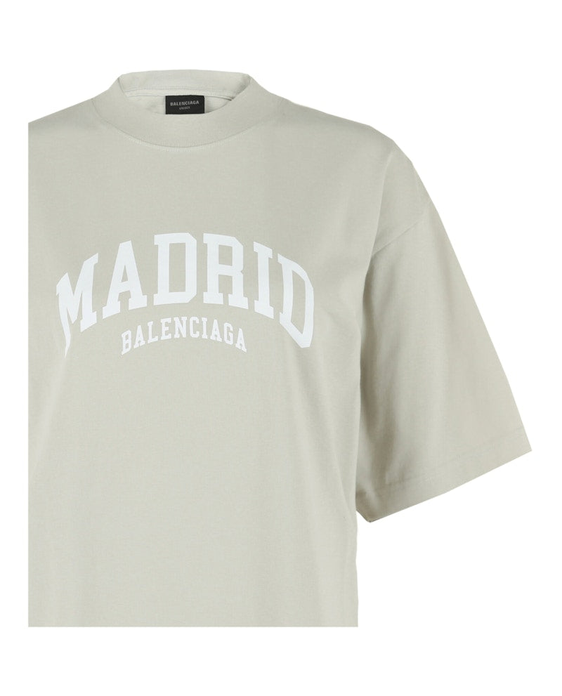 Balenciaga Cities Short Sleeve T-shirt Shell White