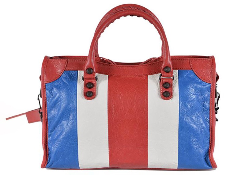 Balenciaga City Classic AJ Motorcycle Bag Small Multicolor