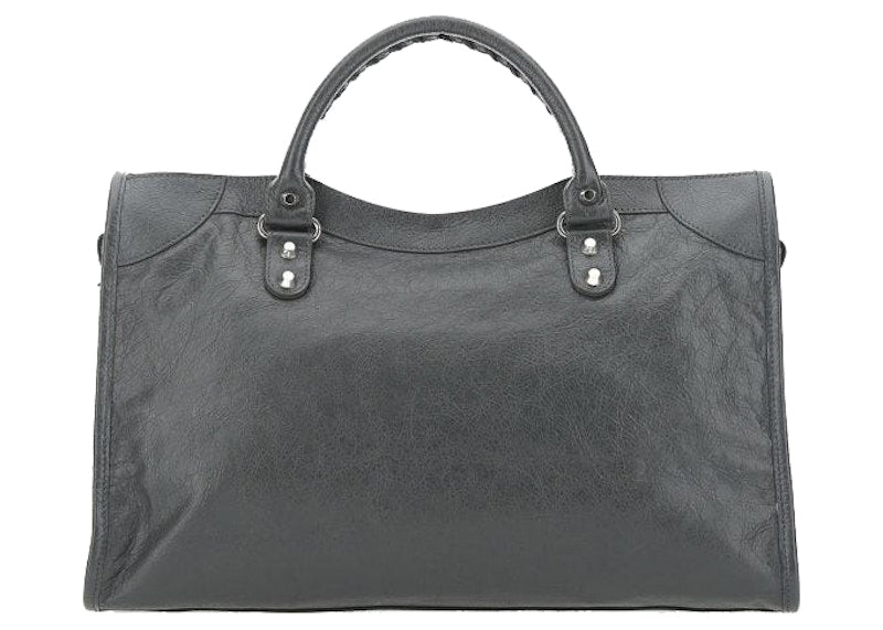 Balenciaga City Classic Handbag Medium Gray