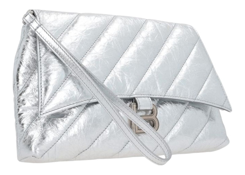 Balenciaga Crush Clutch Pelle Crush