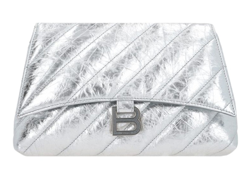 Balenciaga Crush Clutch Pelle Crush