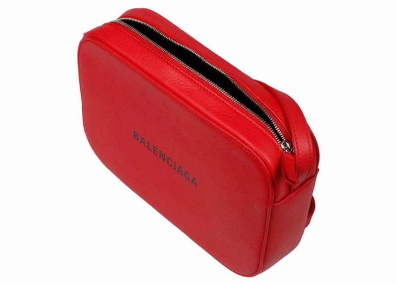 Balenciaga Everyday Camera Shoulder Bag XS Red