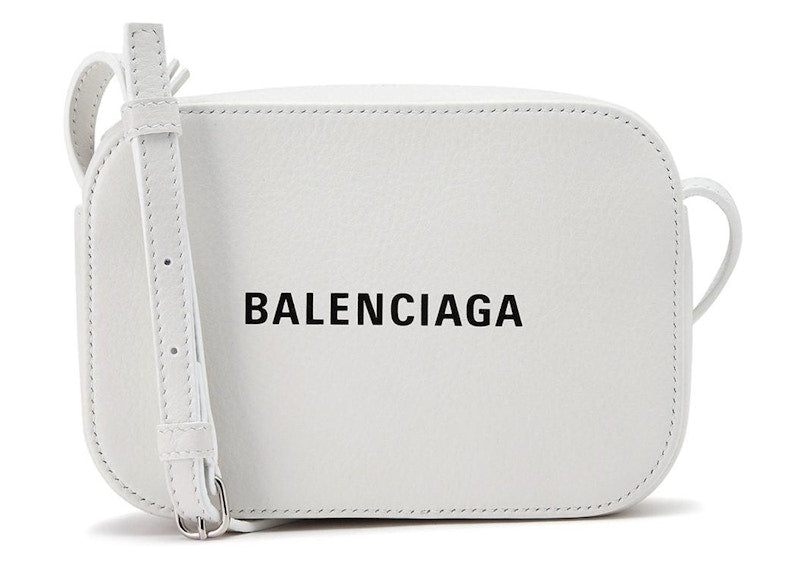 Balenciaga Everyday Ville Crossbody Bag White