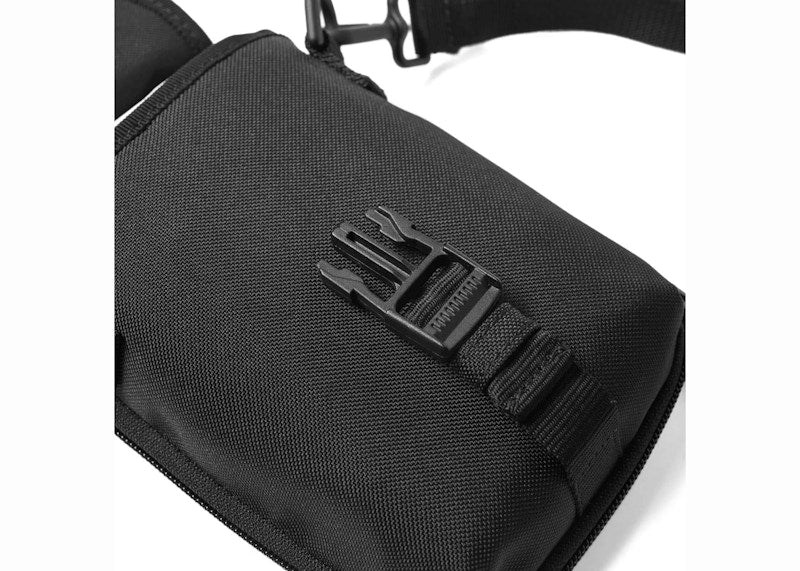 Balenciaga Explorer Logo Crossbody Pouch Black