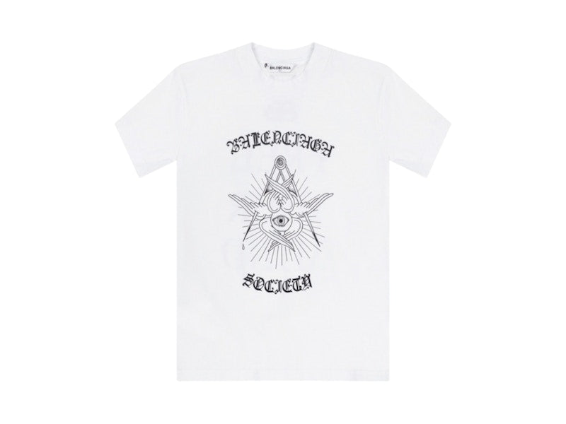 Balenciaga Free Your Mind T-shirt White