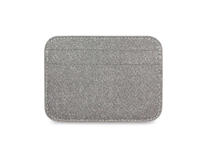 Balenciaga Glitter Cash Card Holder (4 slot) Grey