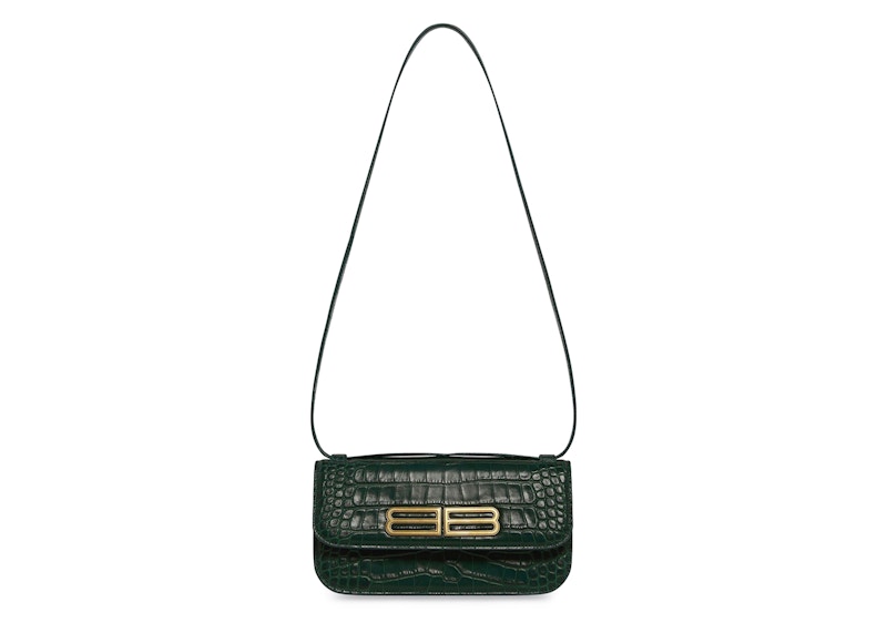 Balenciaga Gossip Shoulder Bag Small Forest Green