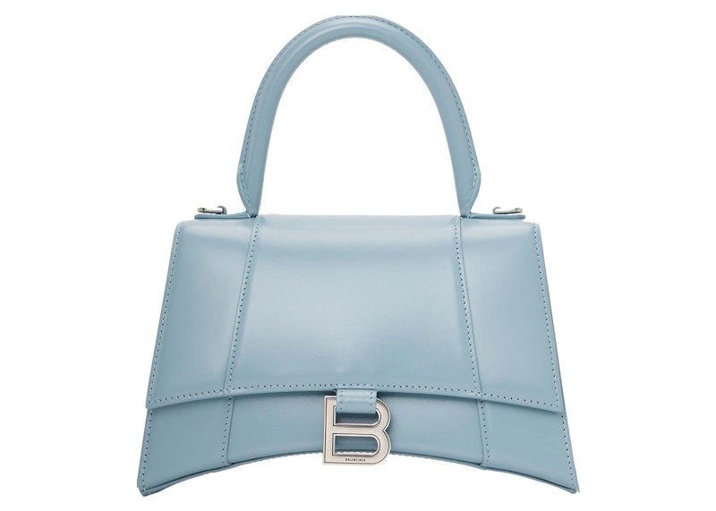 Balenciaga Hourglass Bag Small Blue