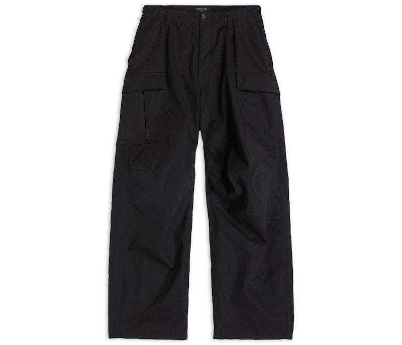 Balenciaga Kick Cargo Pants Black