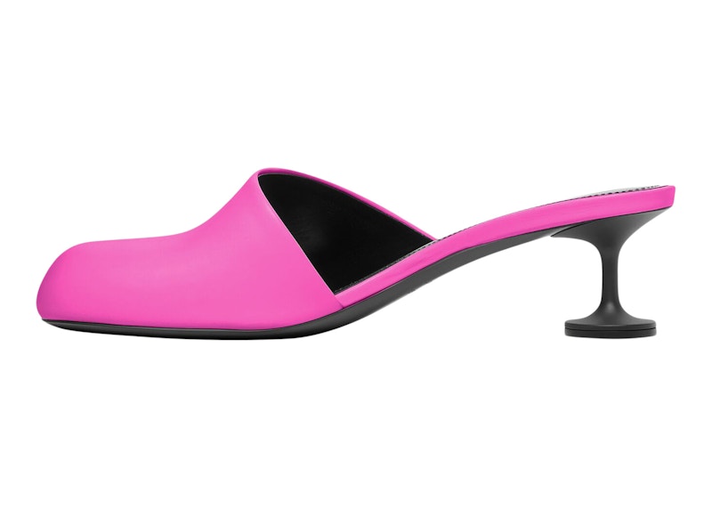 Balenciaga Lady 50mm Mule Pink Leather