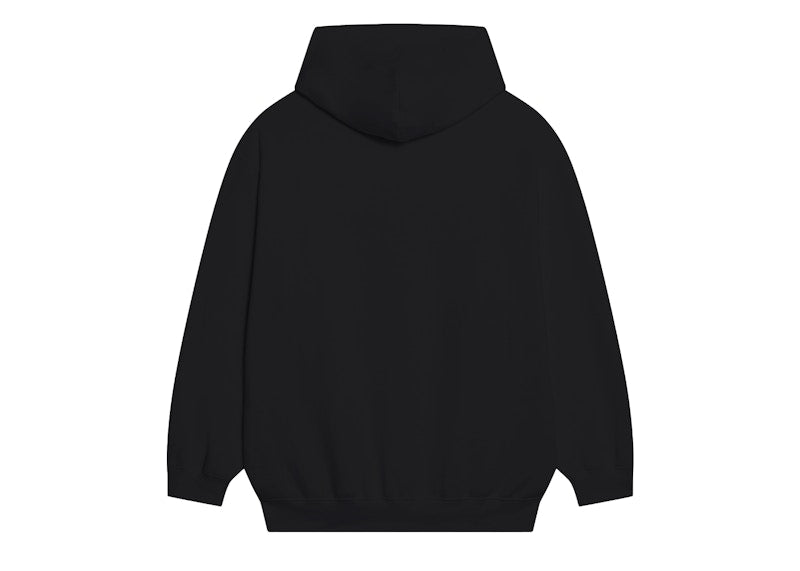 Balenciaga Languages Medium Fit Hoodie Black Multi