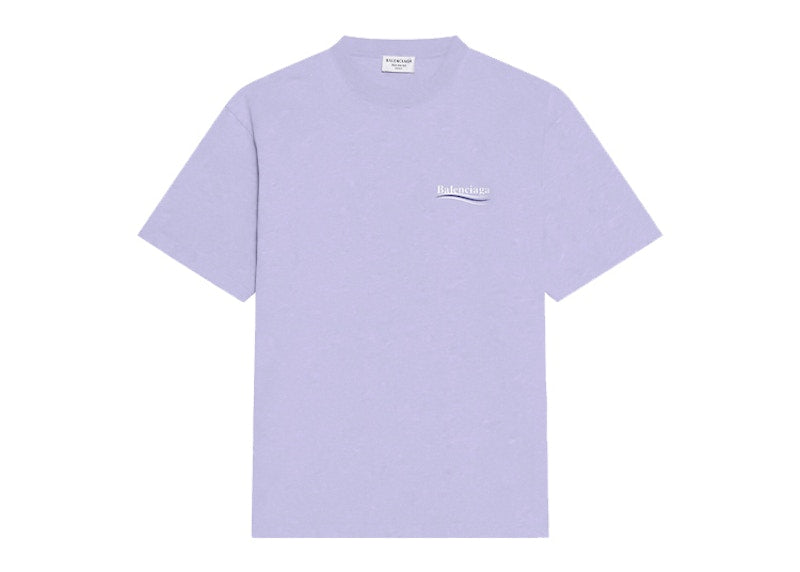 Balenciaga Large Fit T-Shirt Purple