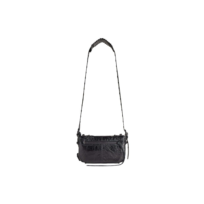 Balenciaga Le Cagole Mens XS Flap Bag Black