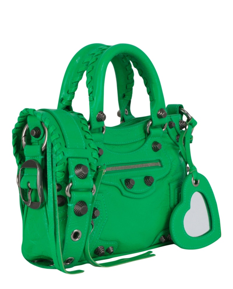 Balenciaga Le Cagole Small Shoulder Bag Vivid Green