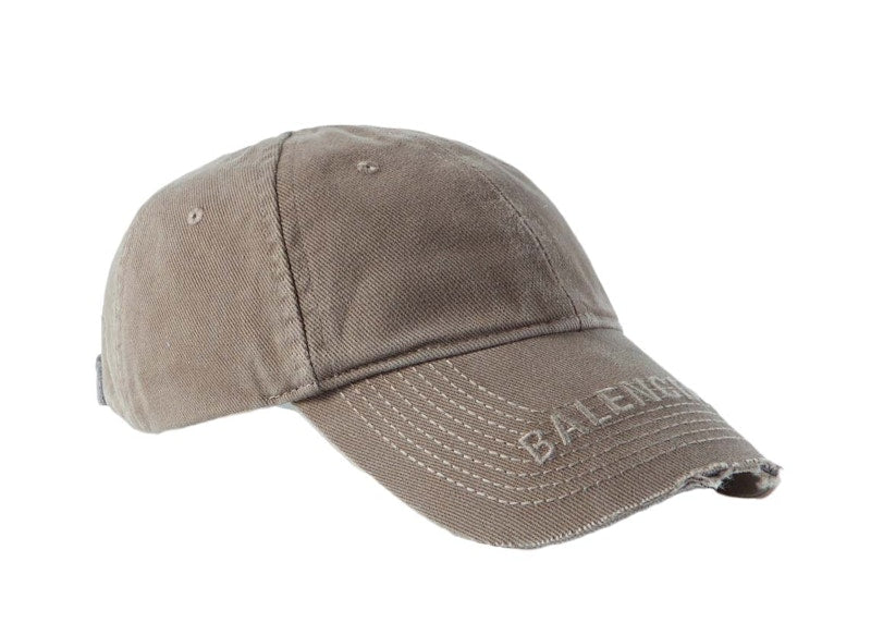 Balenciaga Logo Visor Cap Brown