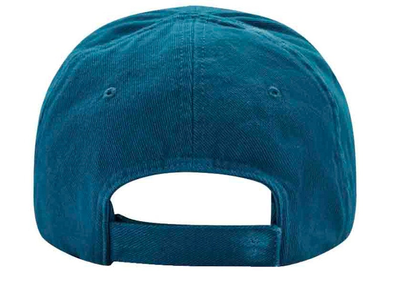Balenciaga Logo Visor Cap Indigo