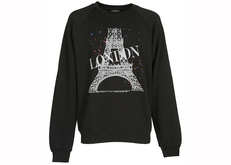 Balenciaga London 1969 Sweatshirt Black