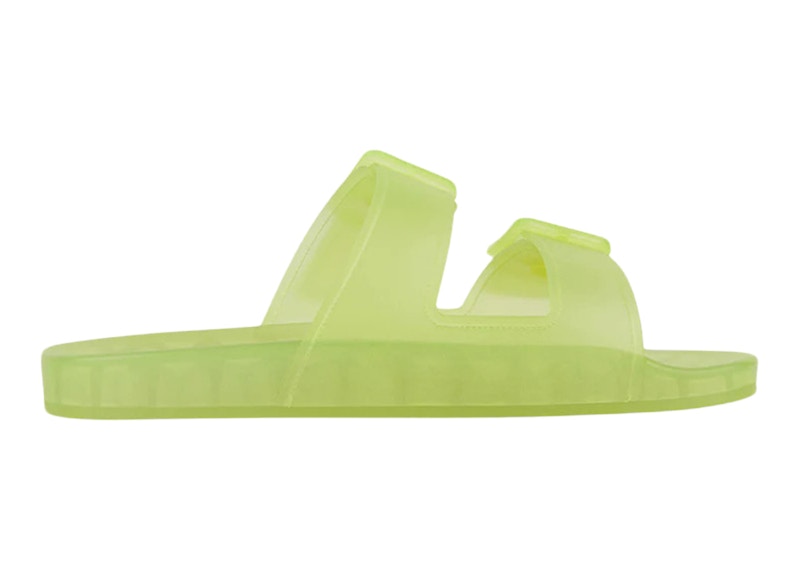 Balenciaga Mallorca Sandal Clear Neon Yellow (Women's)