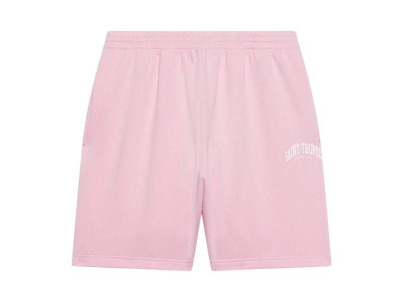 Balenciaga Men's Cities Saint Tropez Sweat Shorts Pink