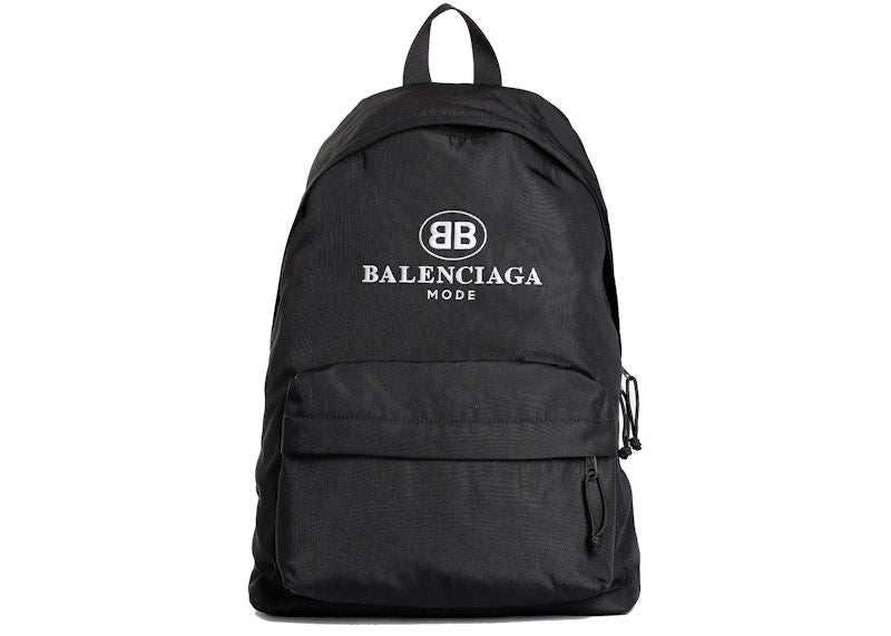 Balenciaga Mode Backpack Black