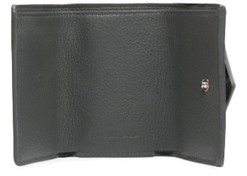 Balenciaga Papier Wallet Mini Gris Fossile