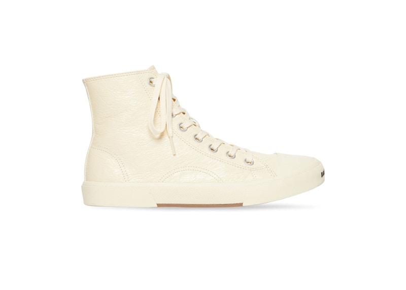 Balenciaga Paris High Top Trainers White (Women's)