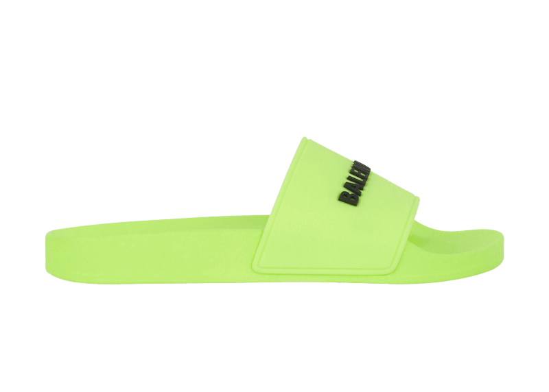 Balenciaga Pool Slide Fluo Yellow