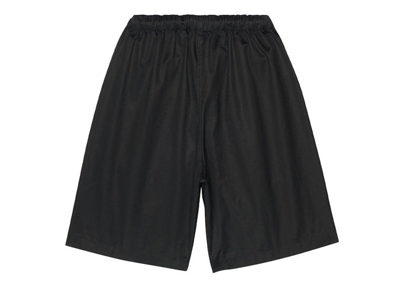 Balenciaga Property Baggy Shorts Black/White Logo