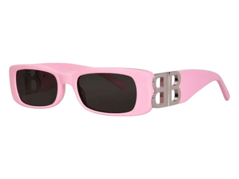 Balenciaga Rectangle Sunglasses Pink (BB0096S 012)