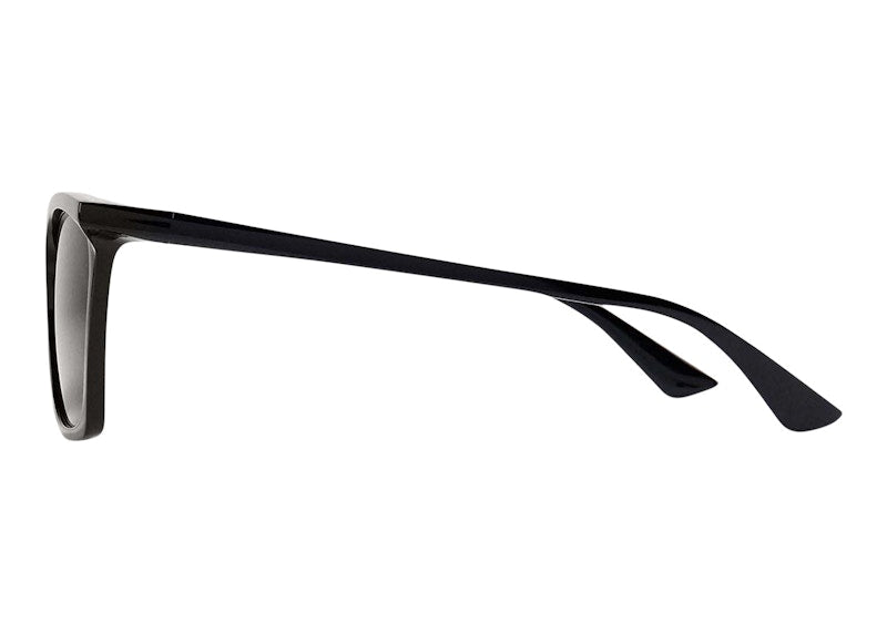Balenciaga Rim Rectangle Sunglasses Adjusted Fit Black (621649T00031000)