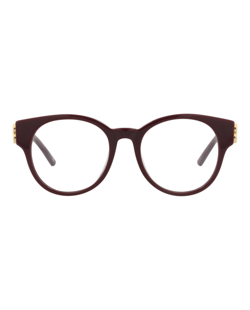 Balenciaga Round-Frame Acetate Optical Frames Violet Violet Transparent (BB0173O-30011315-003)