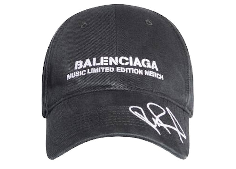 Balenciaga RuPaul Cap Black/White