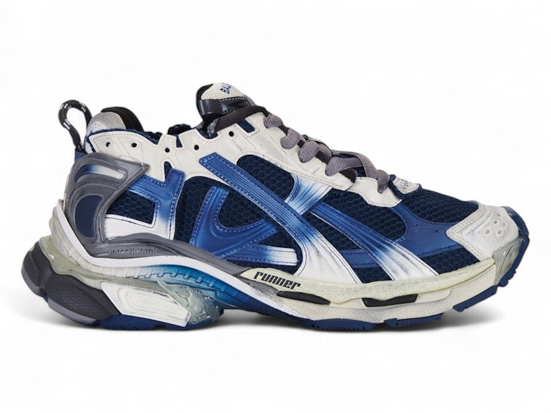 Balenciaga Runner Gradient White Navy Grey