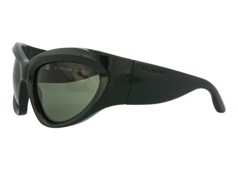 Balenciaga Shield Sunglasses Green/Green (BB0228S-30013403-002-30014)