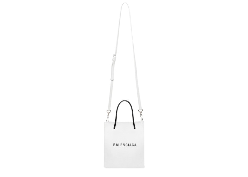 Balenciaga Shopping Tote XXS White/Black