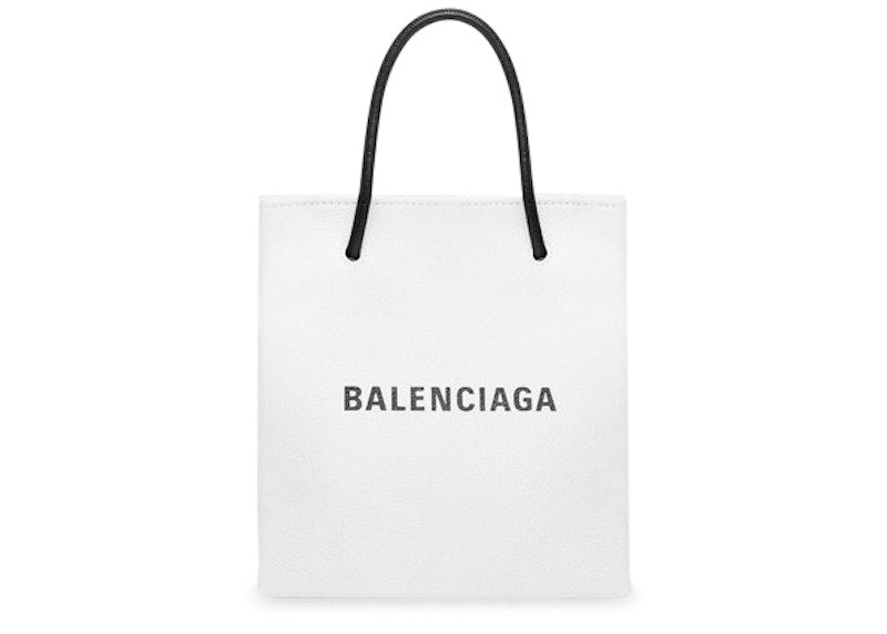 Balenciaga Shopping Tote XXS White/Black