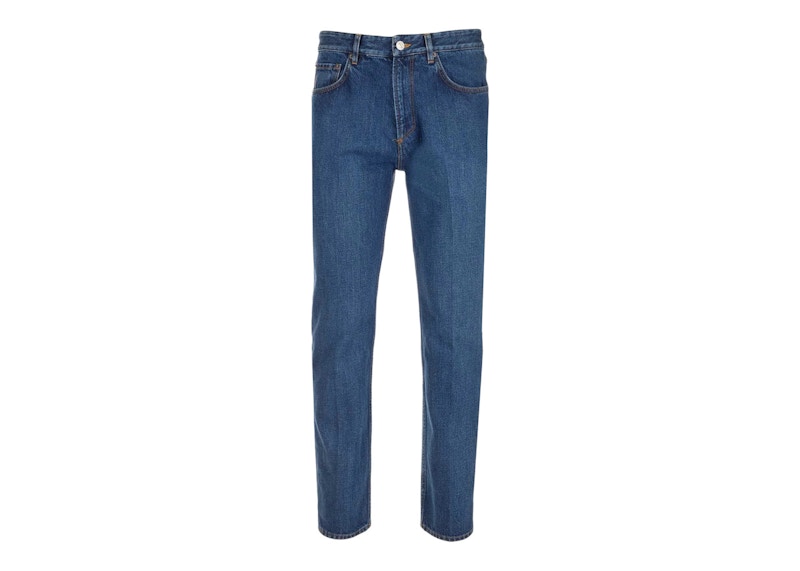 Balenciaga Slim Fit Jeans Blue