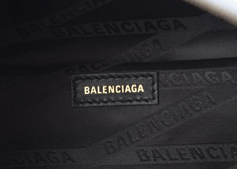 Balenciaga Souvenir Graffiti Belt Bag XXS White