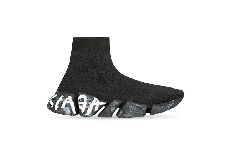 Balenciaga Speed 2.0 Black Graffiti