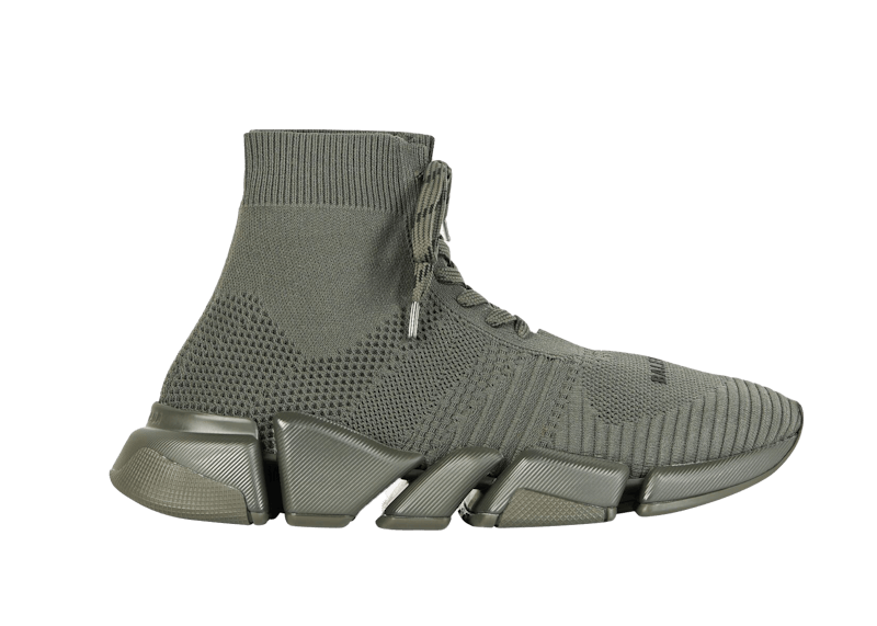 Balenciaga Speed 2.0 Lace Up Green
