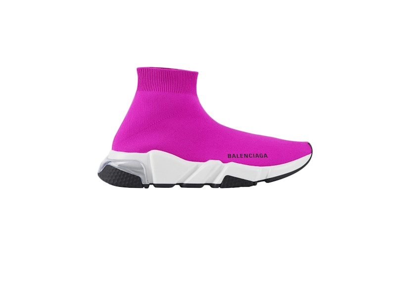 Balenciaga Speed Clear Sole Fuchsia (Women's)