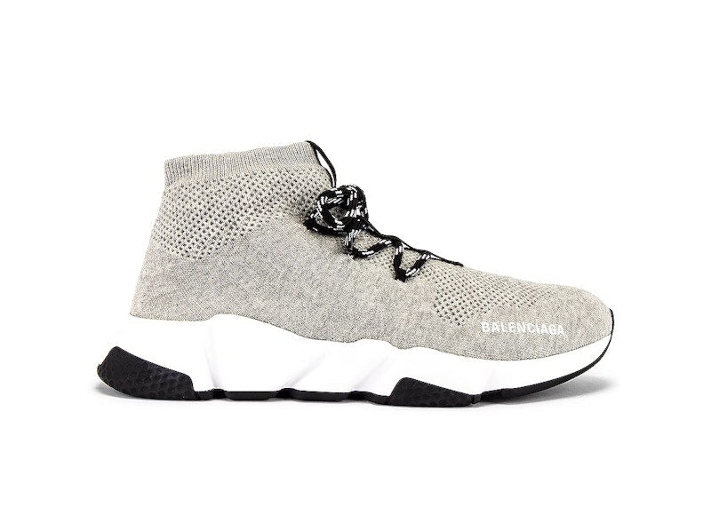 Balenciaga Speed Lace Up Grey White Black (Women's)