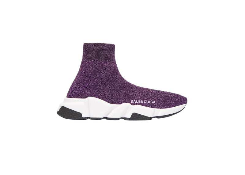 Balenciaga Speed Purple Lurex (Women's)