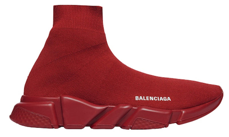 Balenciaga Speed Trainer Burgundy